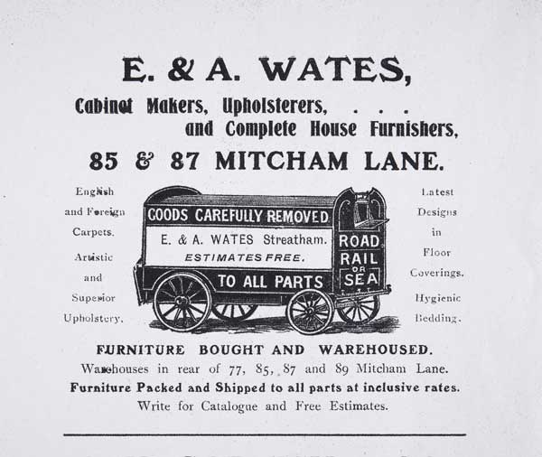 E & A Wates Streatham Old and New, 1906 © E & A Wates